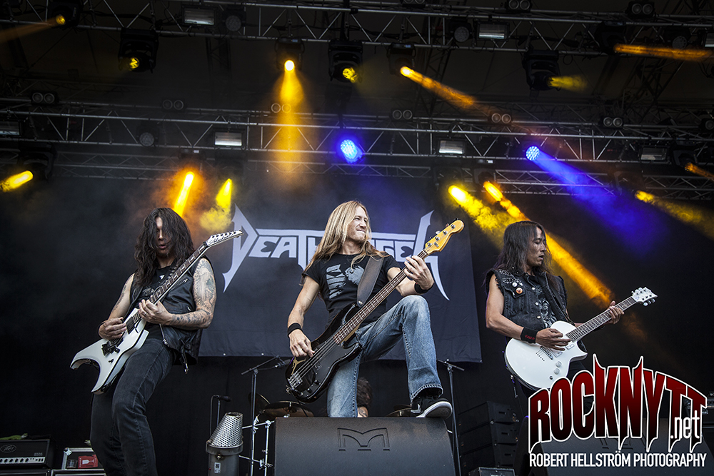 Death Angel - Liverecension Gefle Metal Festival 2017-07-14 10