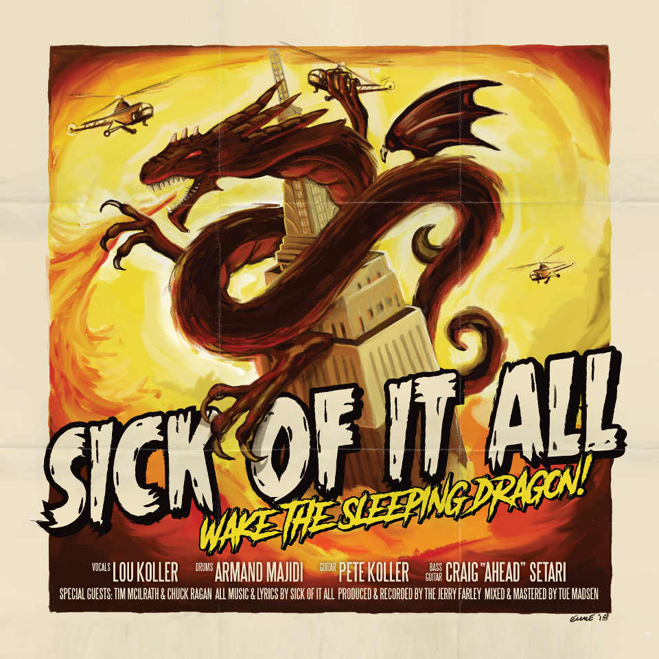 NY LÅT: Sick Of It All - Wake The Sleeping Dragon 1