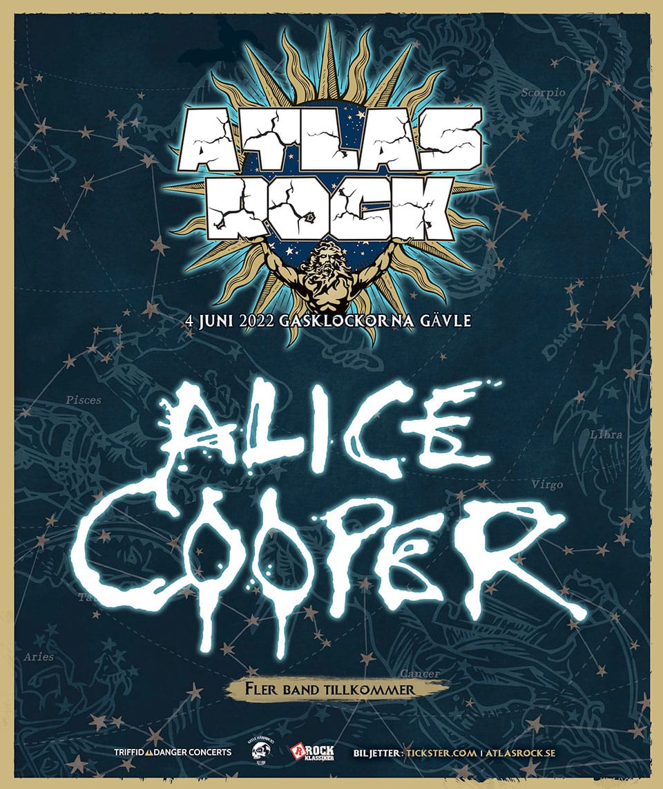 Atlas Rock - Ny festival under nästa år presenterar Alice Cooper 5