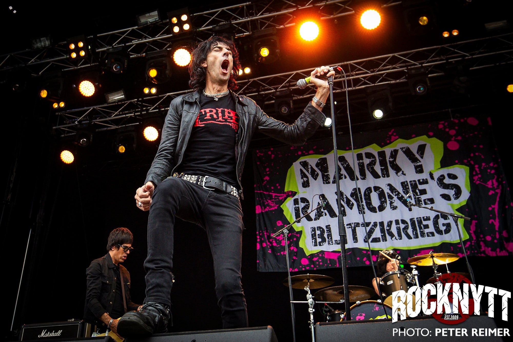 Liverecension: Marky Ramone's Blitzkrieg - Time To Rock Festival 2023-07-10
