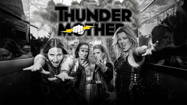 Thundermother firar 15 år av rock 'n' roll med Sverigeturné - Ström supportar